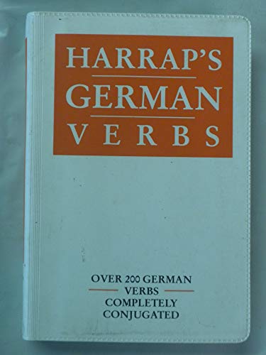 Stock image for Harrap's German Verbs for sale by Wonder Book