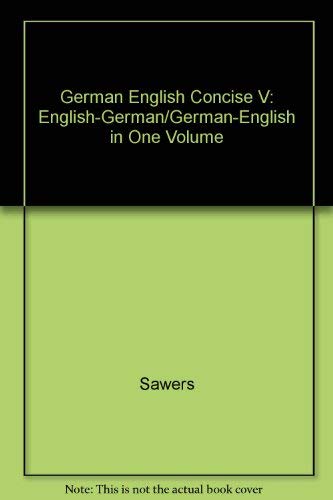 9780133829952: Harrap's Concise English German Dictionary (English and German Edition)