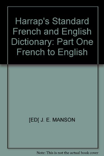 Stock image for Harrap's Standard French Dictionary for sale by Better World Books
