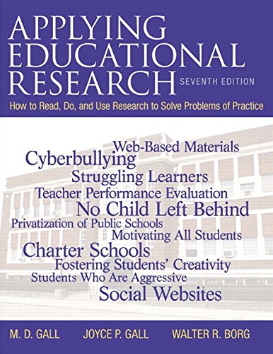 Stock image for Applying Educational Research for sale by Majestic Books