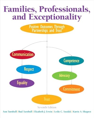 9780133833683: Families, Professionals, and Exceptionality: Positive Outcomes Through Partnerships and Trust