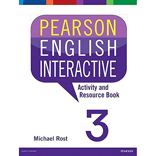 Imagen de archivo de Pearson English Interactive 3 Activity and Resource Book a la venta por Iridium_Books