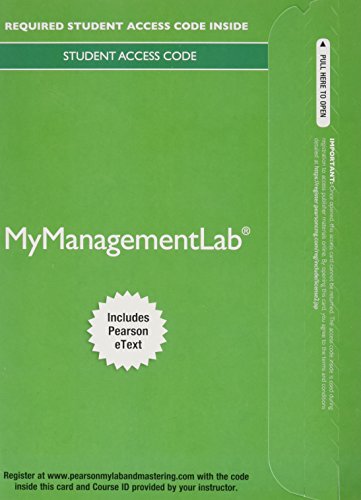 Stock image for 2014 MyLab Management with Pearson eText -- Access Card -- for International Business: The Challenges of Globalization for sale by Iridium_Books