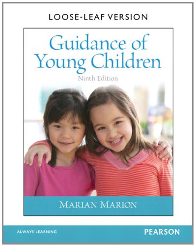 Beispielbild fr Guidance of Young Children, Loose-Leaf Version (9th Edition) zum Verkauf von A Team Books