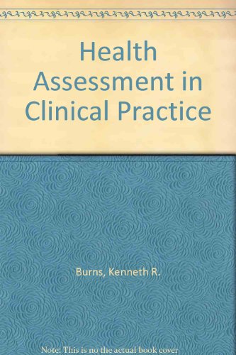 Beispielbild fr Health Assessment in Clinical Practice zum Verkauf von Wonder Book