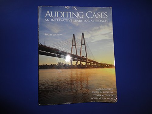 Beispielbild fr Auditing Cases: An Interactive Learning Approach (6th Edition) zum Verkauf von SecondSale