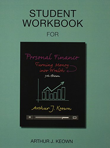 9780133856514: Student Workbook for Personal Finance: Turning Money into Wealth