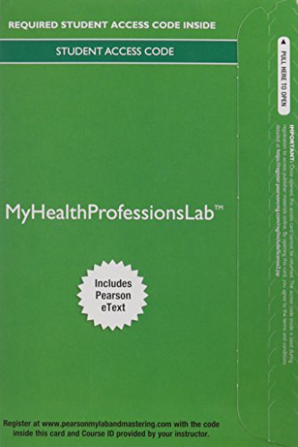 Beispielbild fr Anatomy & Physiology for Health Professions MyHealthProfessionsLab with Pearson eText Access Card zum Verkauf von Campus Bookstore