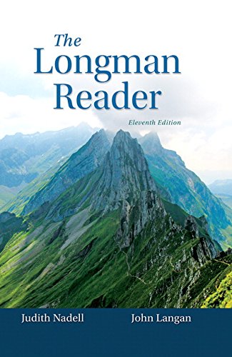 Imagen de archivo de The Longman Reader a la venta por Better World Books