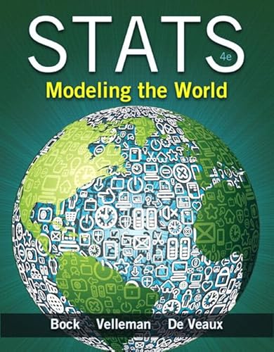 9780133864984: Stats: Modeling the World Plus MyLab Statistics with Pearson eText -- Access Card Package