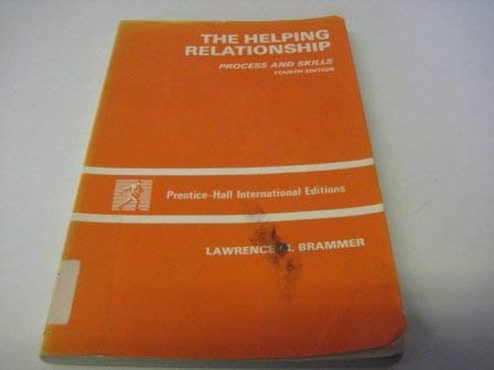 Imagen de archivo de The Helping Relationship : Process and Skills a la venta por HPB-Red