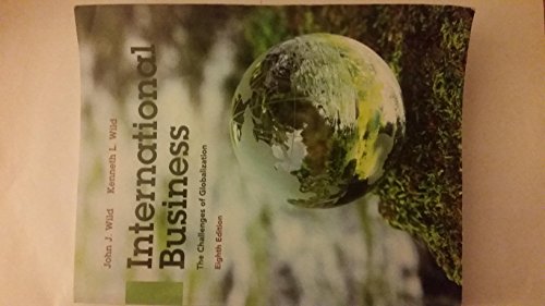 Stock image for International Business: The Challenges of Globalization (8th Edition) for sale by Zoom Books Company