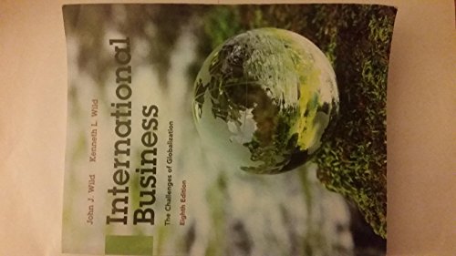 Stock image for International Business: The Challenges of Globalization (8th Edition) for sale by ZBK Books