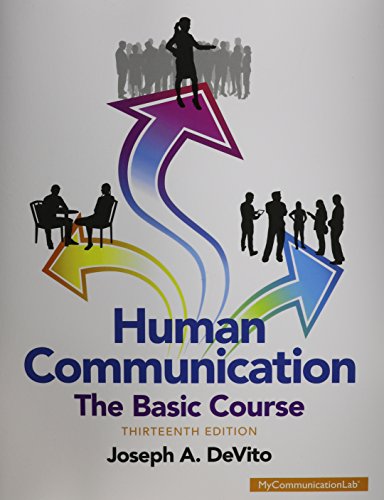 Imagen de archivo de Human Communication: The Basic Course (13th Edition) a la venta por SecondSale