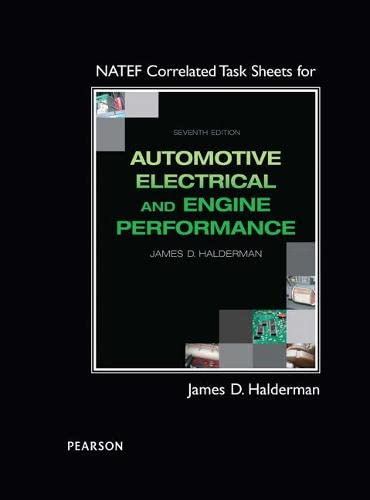 Stock image for Natef Correlated Task Sheets for Automotive Electrical and Engine Performance (Paperback) for sale by AussieBookSeller