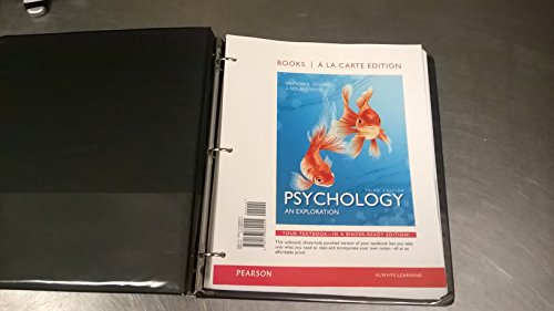 Beispielbild fr Psychology: An Exploration -- Books a la Carte (3rd Edition) zum Verkauf von BooksRun