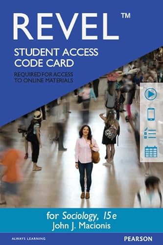 9780133869880: REVEL for Sociology -- Access Card