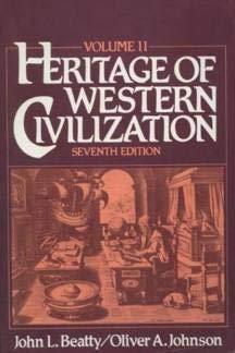 Imagen de archivo de Heritage of Western Civilization a la venta por ThriftBooks-Atlanta