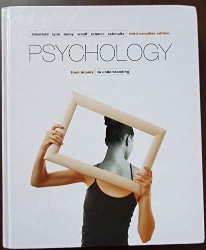 Imagen de archivo de Psychology: From Inquiry to Understanding, Third Canadian Edition (3rd Edition) a la venta por Irish Booksellers