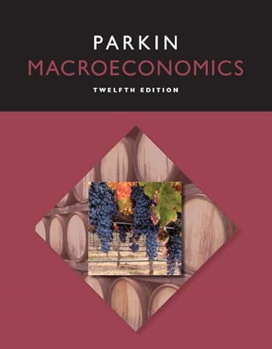 Beispielbild fr Macroeconomics (Pearson Series in Economics) zum Verkauf von Ashery Booksellers