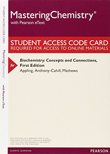 9780133880281: Biochemistry + Masteringchemistry With Etext Access Card: Concepts and Connections