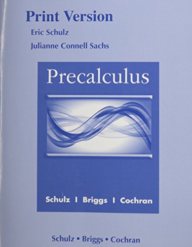 Imagen de archivo de Precalculus (Print Reference) a la venta por ThriftBooks-Dallas
