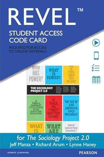 9780133884319: Revel for Sociology Project, The: Introducing the Sociological Imagination -- Access Card