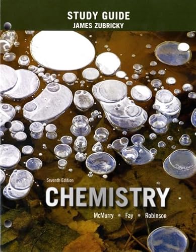 Stock image for Student Study Guide for Chemistry for sale by Better World Books