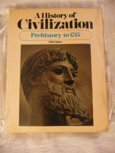 Beispielbild fr History of Civilization : Vol. 1, Prehistory to 1715 zum Verkauf von Better World Books