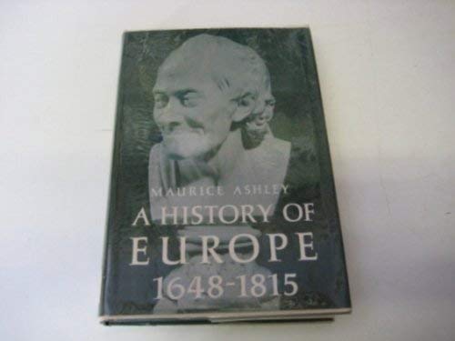 9780133900705: History of Europe, 1648-1815