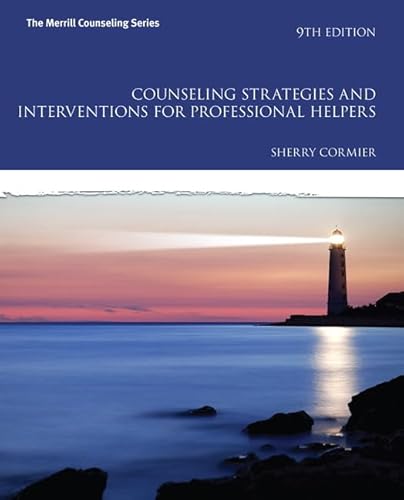 Imagen de archivo de Counseling Strategies and Interventions for Professional Helpers (The Merrill Counseling Series) a la venta por BooksRun