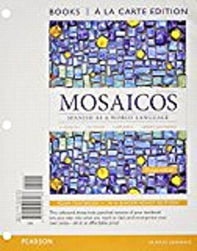 9780133906769: Mosaicos: Spanish as a World Language