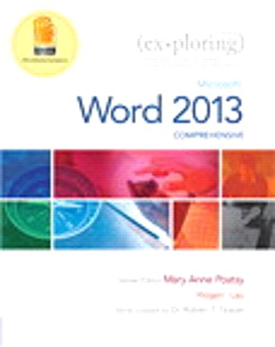 9780133908763: Exploring Microsoft Word 2013