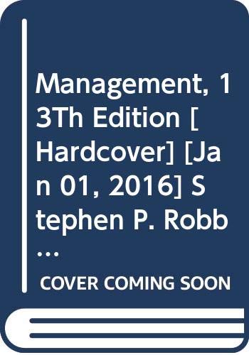 9780133910292: Management, 13Th Edition