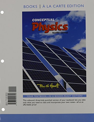 Imagen de archivo de Conceptual Physics, Books a la Carte Edition & Modified Mastering Physics with Pearson eText -- ValuePack Access Card -- for Conceptual Physics Package (12th Edition) a la venta por SGS Trading Inc