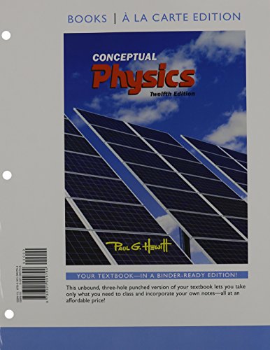 Stock image for Conceptual Physics, Books a la Carte Edition & Modified Mastering Physics with Pearson eText -- ValuePack Access Card -- for Conceptual Physics Package (12th Edition) for sale by SGS Trading Inc