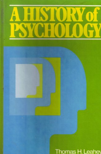 Imagen de archivo de A History of Psychology: Main Currents in Psychological Thought a la venta por BookHolders