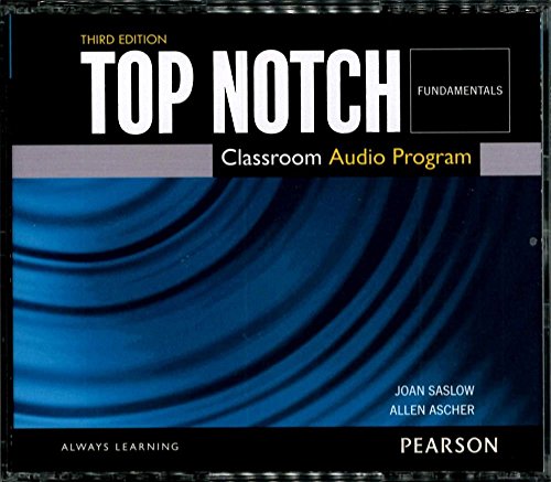 9780133927801: Top Notch Fundamentals Classroom Audio Program, Third Edition