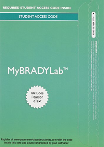 Beispielbild fr MyLab BRADY with Pearson eText -- Access Card -- for Prehospital Emergency Care zum Verkauf von SecondSale