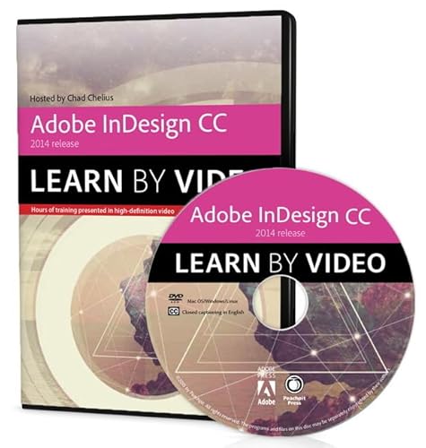 9780133928075: Adobe InDesign CC Learn by Video 2014