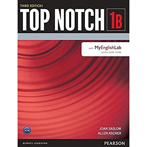 9780133928136: TOP NOTCH 1 3/E STBK B WITH MEL 392813