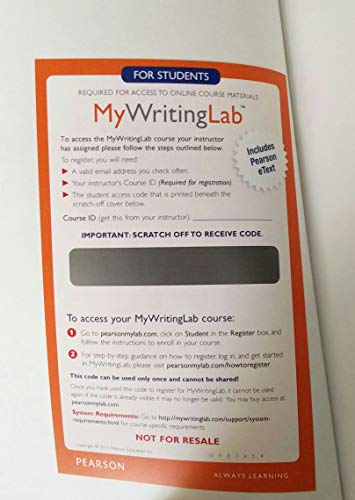 Beispielbild fr Along These Lines : Writing Paragraphs and Essays with Writing from Reading Strategies Plus MyWritingLab with Pearson EText -- Access Card Package zum Verkauf von Better World Books