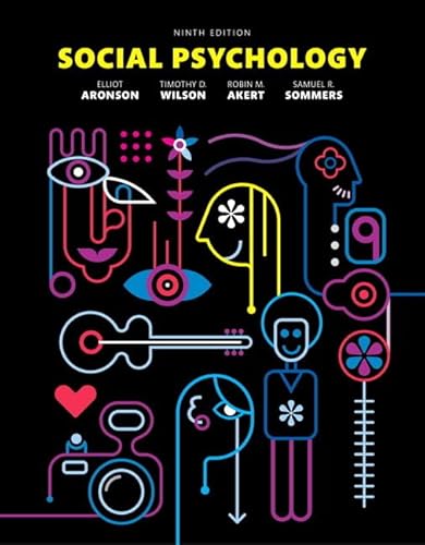Stock image for Social Psychology (9th Edition) for sale by 2nd Life Books