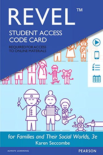 Imagen de archivo de Revel for Families and Their Social Worlds -- Access Card (3rd Edition) a la venta por Textbooks_Source