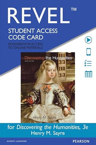 Stock image for REVEL for Discovering the Humanities -- Standalone Access Card (3rd Edition) for sale by BooksRun