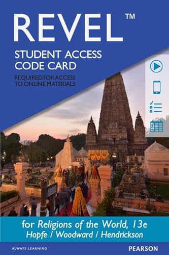Beispielbild fr Revel for Religions of the World -- Access Card zum Verkauf von Textbooks_Source
