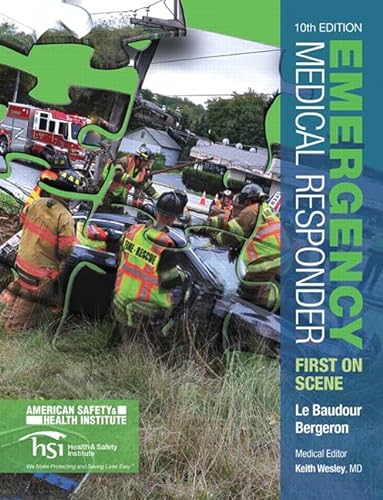 Beispielbild fr Emergency Medical Responder: First on Scene (10th Edition) (EMR) zum Verkauf von Book Deals