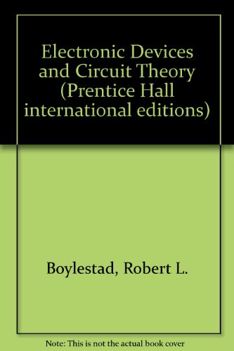 Beispielbild fr Electronic Devices and Circuit Theory (Prentice Hall international editions) zum Verkauf von WorldofBooks