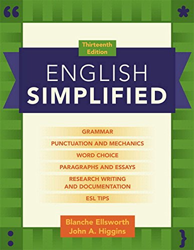 Imagen de archivo de English Simplified Plus MyWritingLab with eText -- Access Card Package (13th Edition) a la venta por dsmbooks