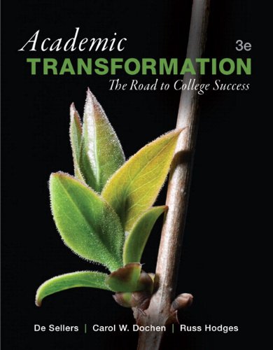 Stock image for Academic Transformation: The Road to College Success Plus NEW MyLab Student Success Update -- Access Card Package (3rd Edition) (Student Success 2015 Copyright Series) for sale by Iridium_Books